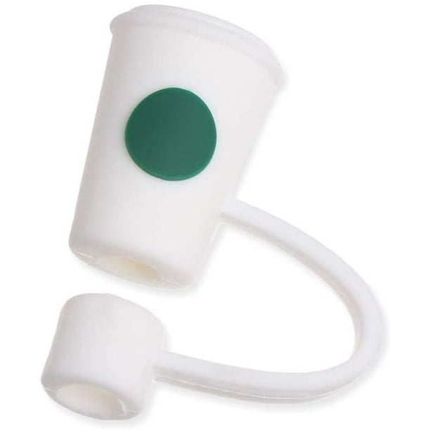 Drinking Dust Cap Silicone Straw Plug Cup Accessories Cartoon Plugs Cover